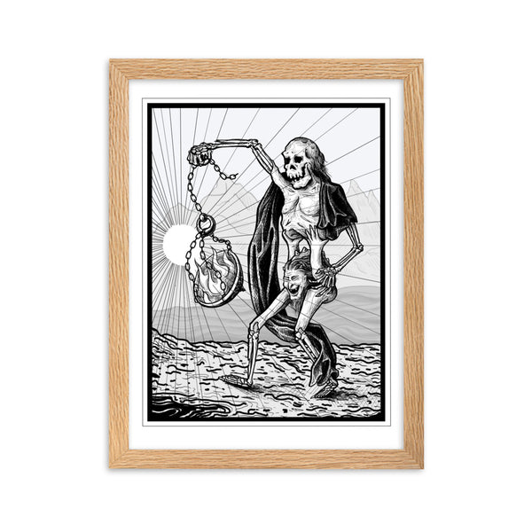 DEMONS Framed Art Print