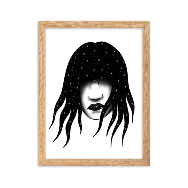 SPACED OUT Framed Art Print