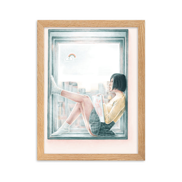 VIEWS Framed Art Print