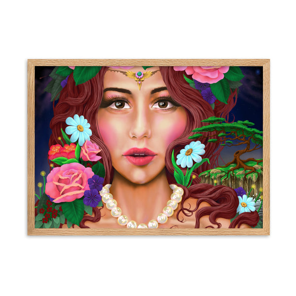 SERENA Framed Art Print