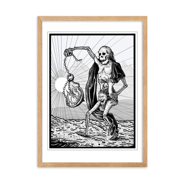 DEMONS Framed Art Print