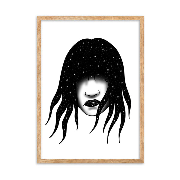 SPACED OUT Framed Art Print