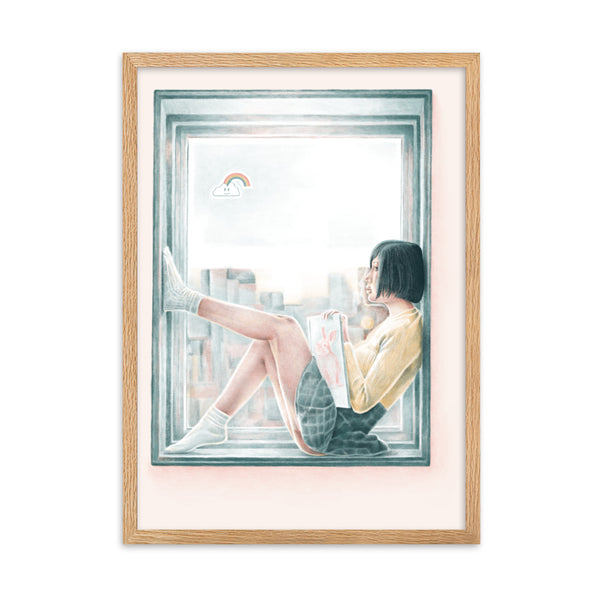 VIEWS Framed Art Print