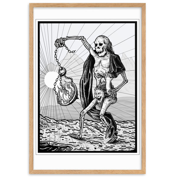 DEMONS Framed Art Print