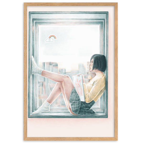 VIEWS Framed Art Print