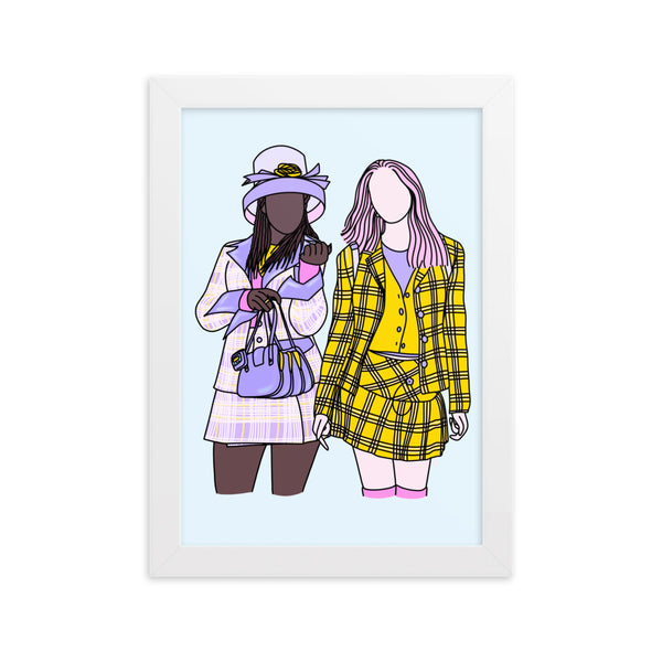 CLUELESS Framed Art Print