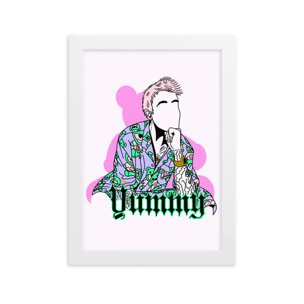 YUMMY Framed Art Print