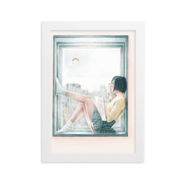 VIEWS Framed Art Print