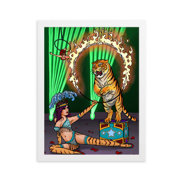 CIRCUS Framed Art Print