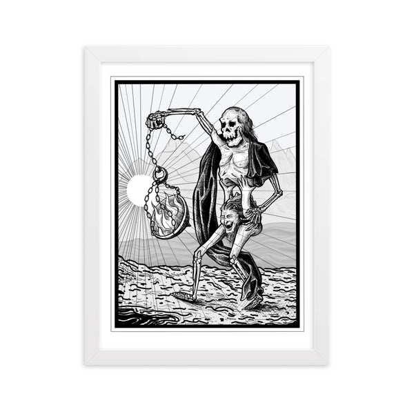 DEMONS Framed Art Print