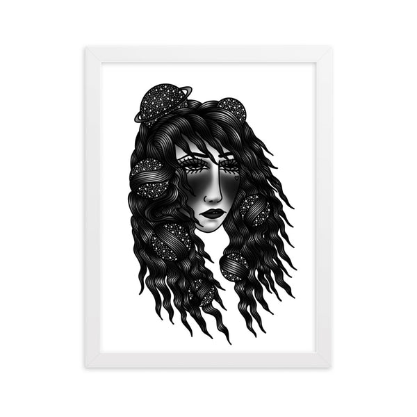 ON MY MIND Framed Art Print