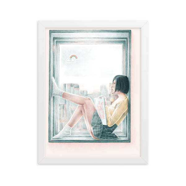 VIEWS Framed Art Print