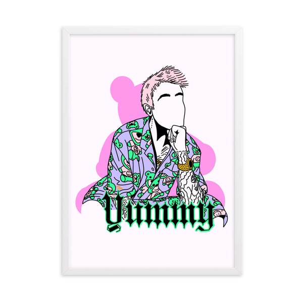 YUMMY Framed Art Print