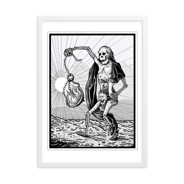 DEMONS Framed Art Print