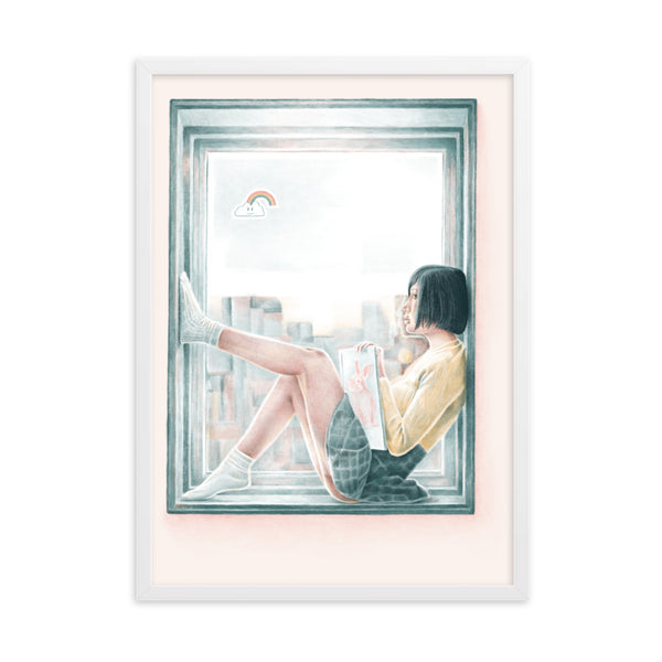 VIEWS Framed Art Print