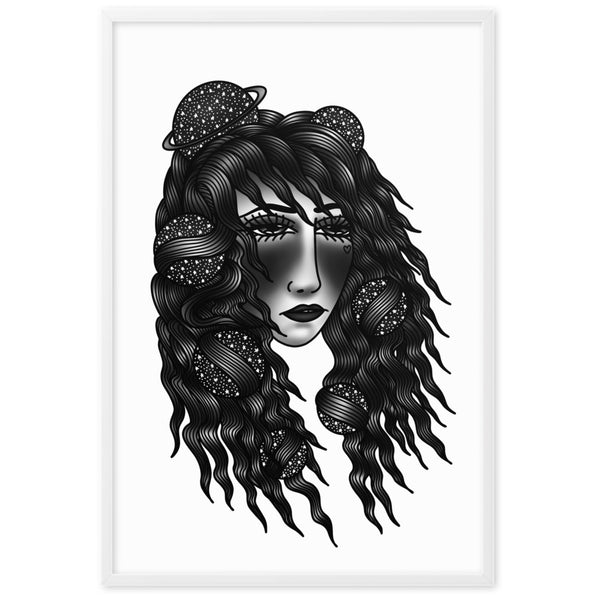 ON MY MIND Framed Art Print