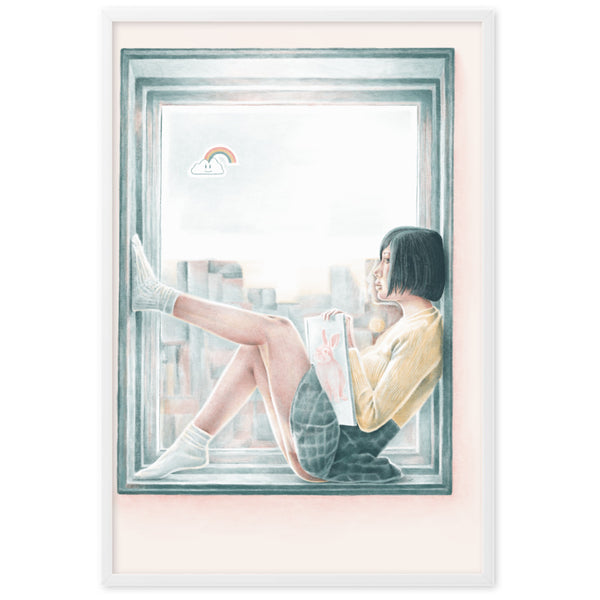 VIEWS Framed Art Print