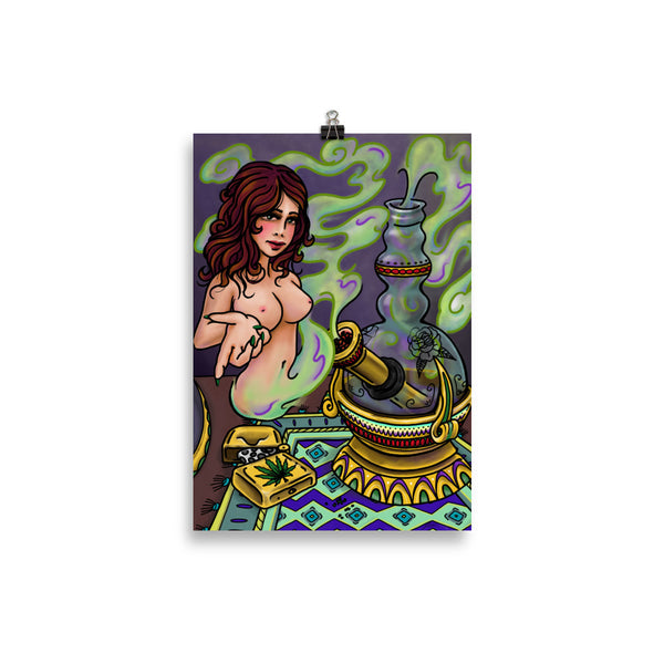 WEED GENIE Art Print