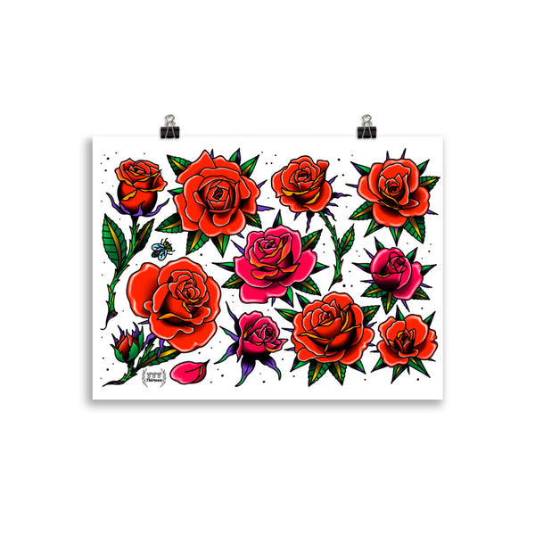 ROSES Art Print