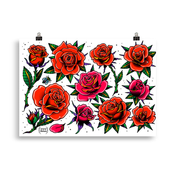 ROSES Art Print