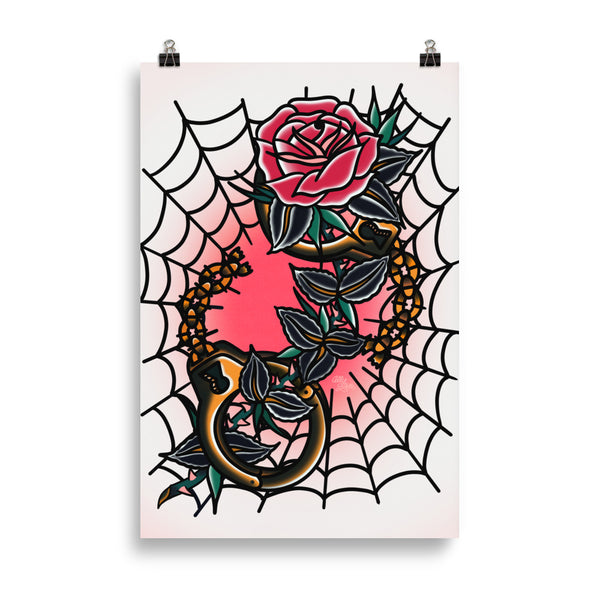 CUFFS & WEBS Art Print