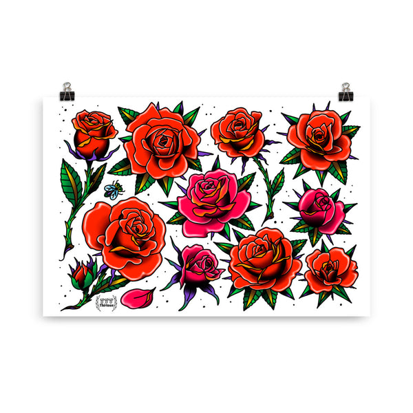 ROSES Art Print