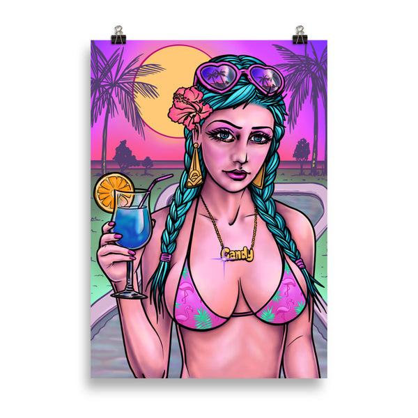 CANDY Art Print