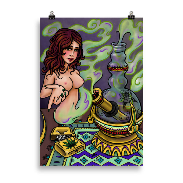 WEED GENIE Art Print