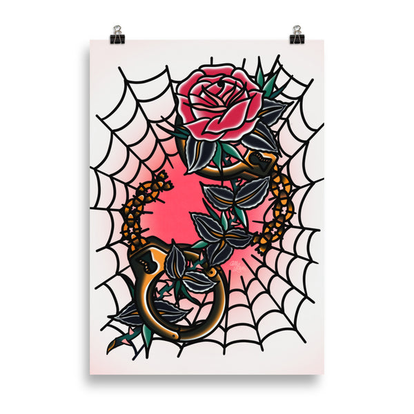 CUFFS & WEBS Art Print