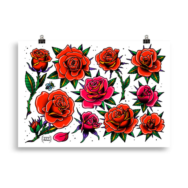 ROSES Art Print