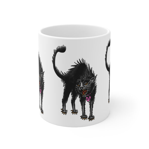 ANGRY KITTY - Ceramic Mug