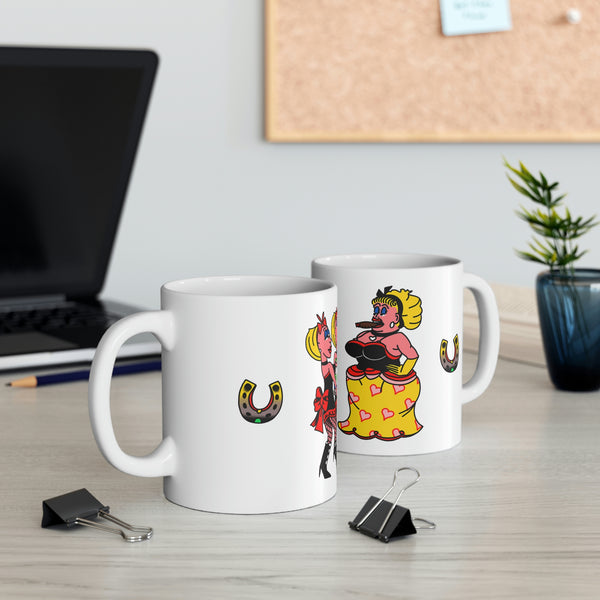 BIRTHDAY CAKE - LUCKY LUKE TATTOO - Ceramic Mug