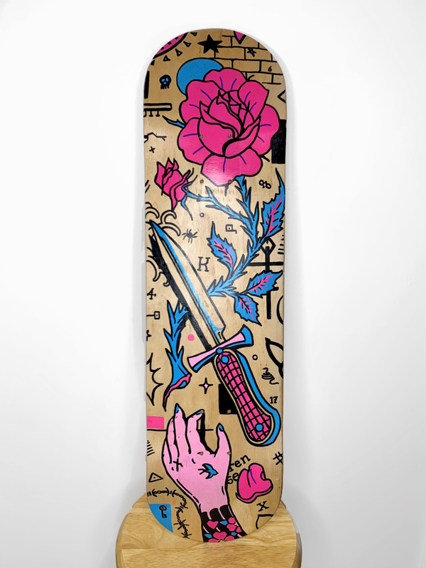 SHOW YOUR HAND Skate Deck