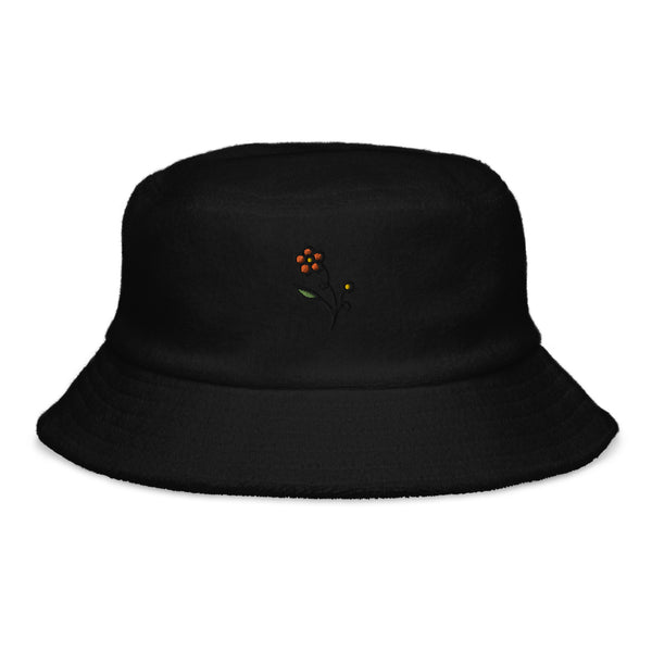 BABY DAISY Terry cloth bucket hat